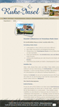 Mobile Screenshot of ferienhaus-ruhe-insel.de